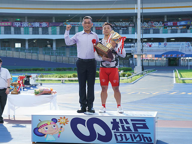 松戸競輪開設74周年記念燦燦ダイヤモンド・滝澤正光杯G3優勝清水裕友